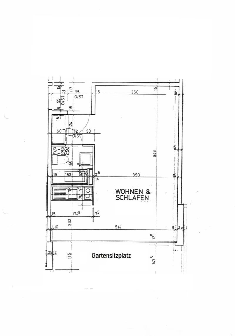 Single Wohnung mit Gartensitzplatz (5)