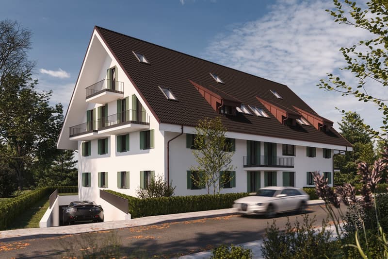 Helle und moderne Wohnung in Höri mit Gartensitzplatz! (1)