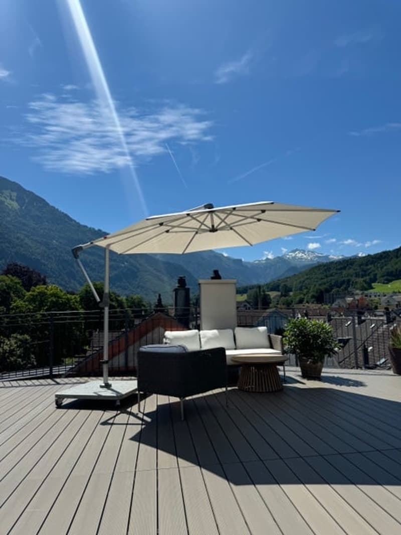 5,5 Zimmer-Attika Wohnung im Zentrum von Glarus mit grosszügiger Terrasse (6)