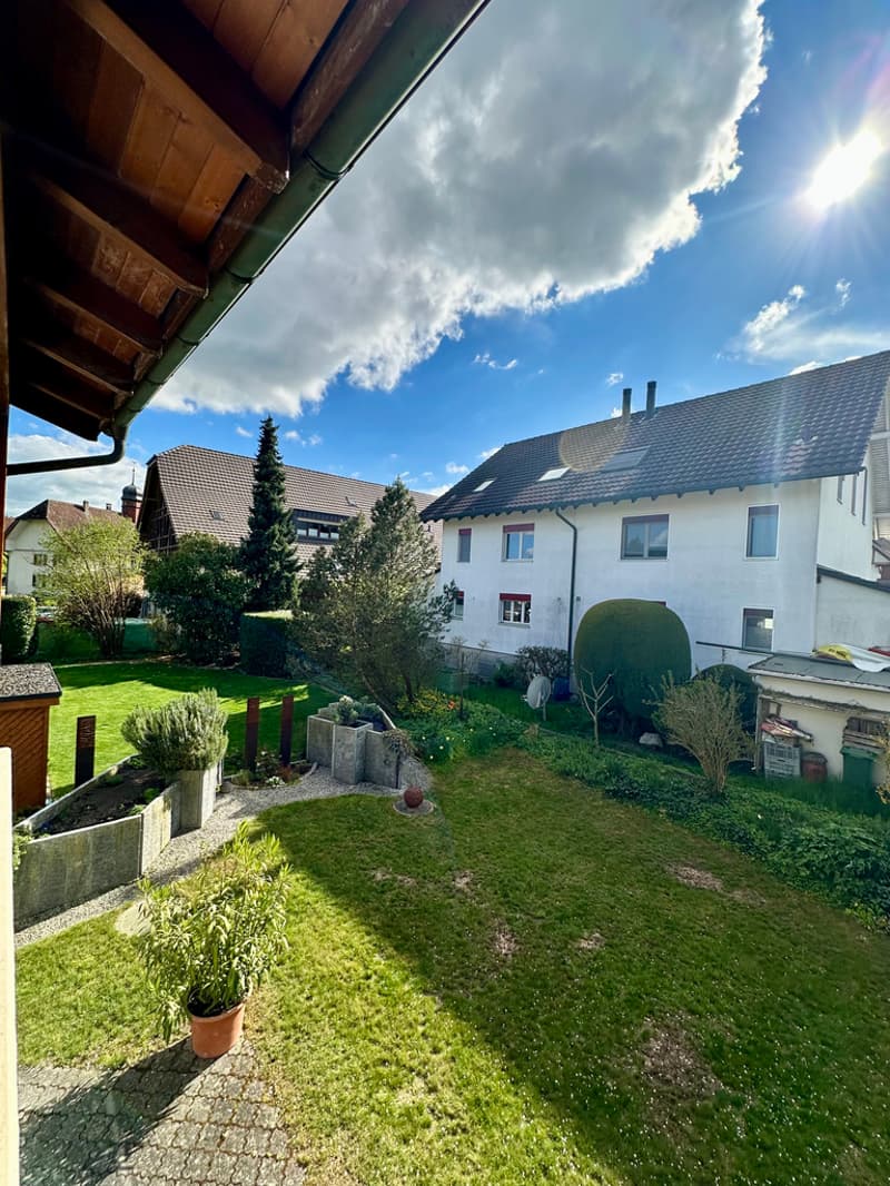 Sicht vom Balkon