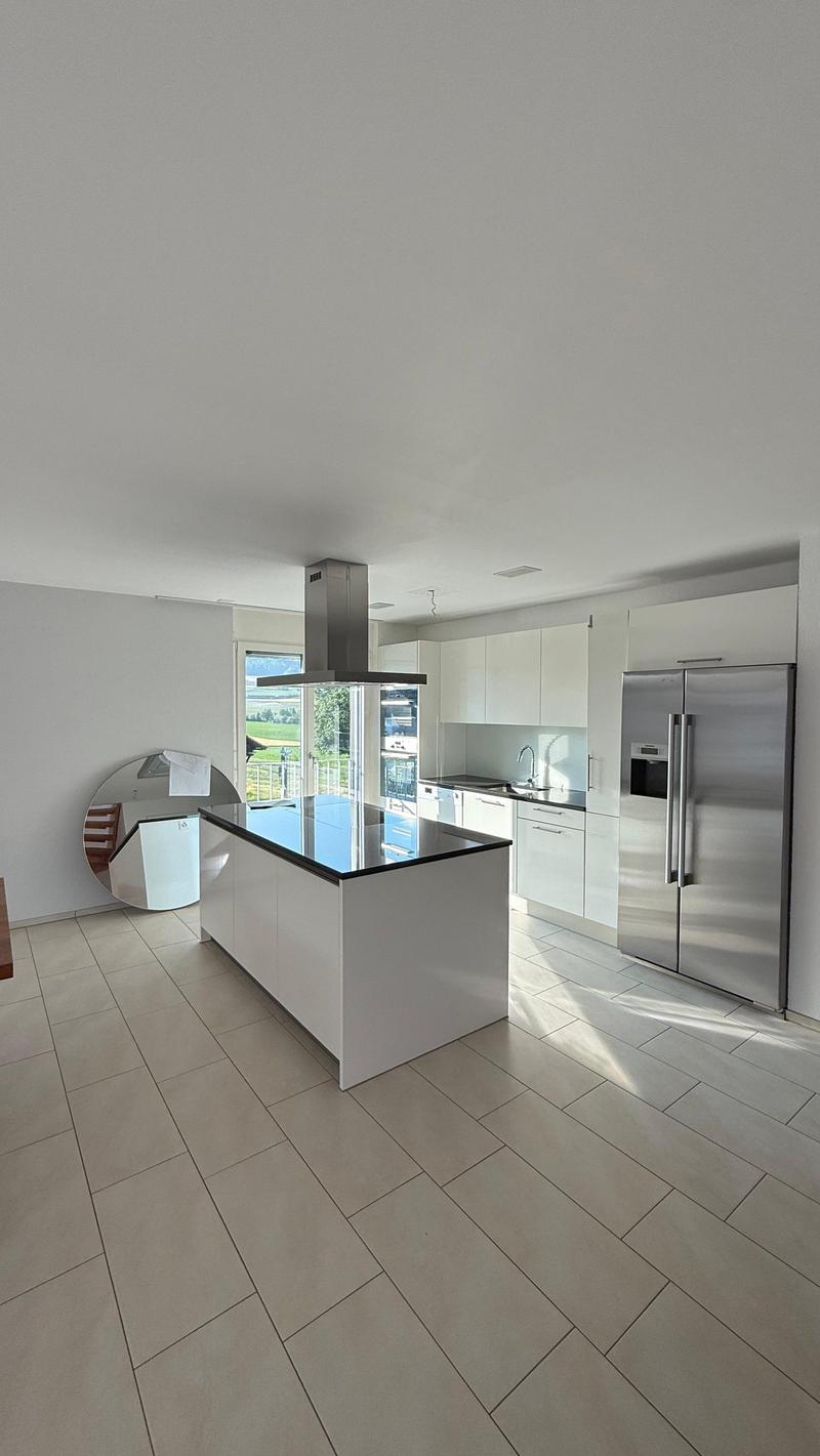 Luxuriöse 3 1/2 Minergie Maisonette Dach-Wohnung mit atemberaubende Aussicht und Balkon (4)