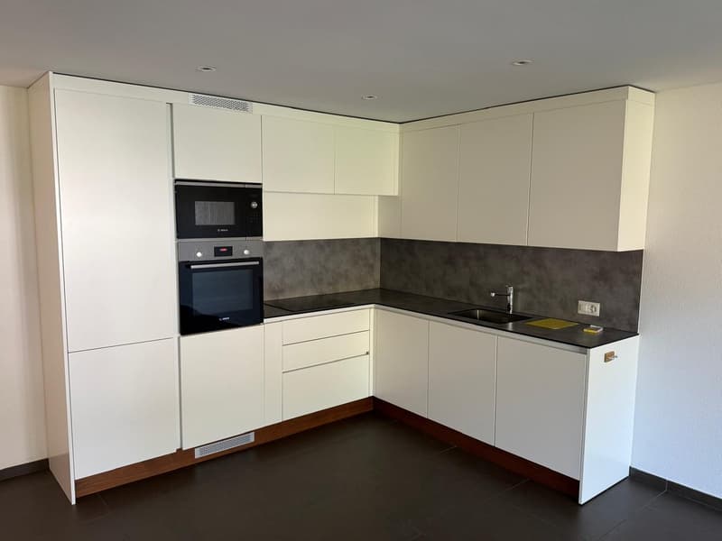 Luxuriöse 2 1/2 Zimmer-Wohnung mit eigenem Waschturm und grossen Balkon (3)