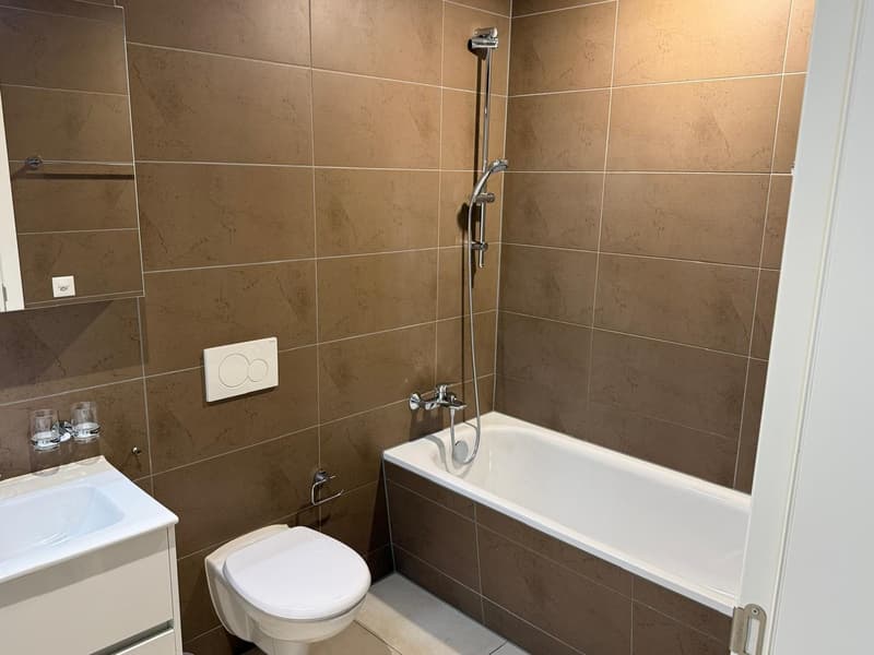 Luxuriöse 2 1/2 Zimmer-Wohnung mit eigenem Waschturm und grossen Balkon (10)