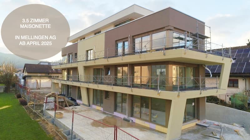Centro Mellingen Maisonette 3.5 Zimmer Wohnung