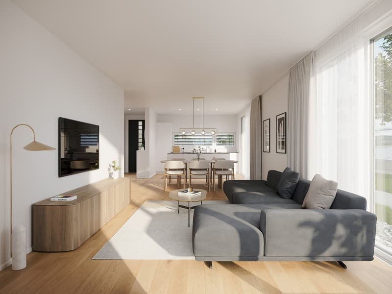 Neubauwohnung 4.5-Zimmer an begehrte Lage Wohlen (2)