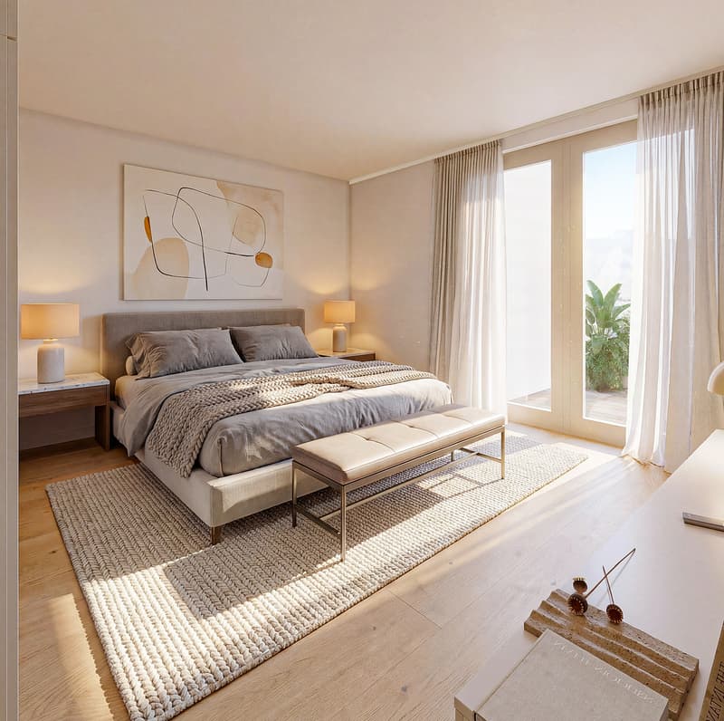 Neubau an attraktiver Hanglage 3.5 Gartenwohnung Seon (5)