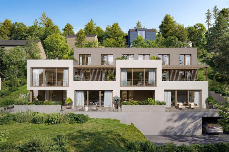 Neubau an attraktiver Hanglage 3.5 Gartenwohnung Seon (11)