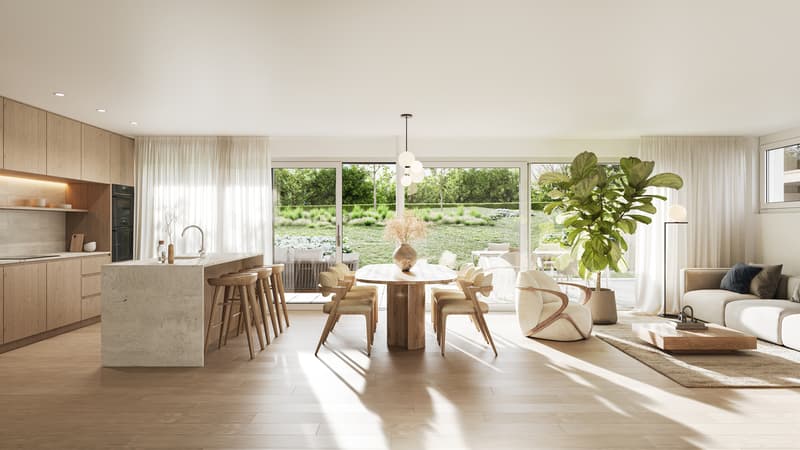 Reserviert: Luxuriöses Neubau 6.5-Zimmer Doppelhaus Dänikon (4)