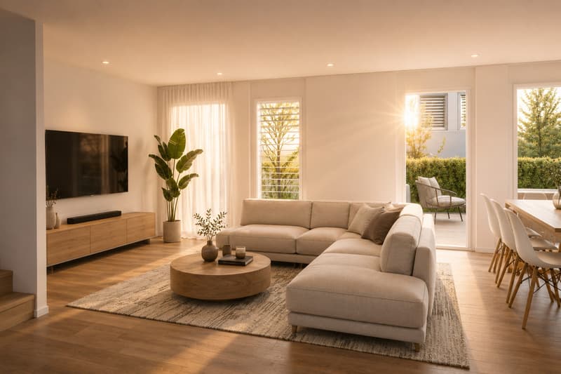 Exklusives Neubau 5.5-Zimmer Doppeleinfamilienhaus in Wohlenschwil AG (6)