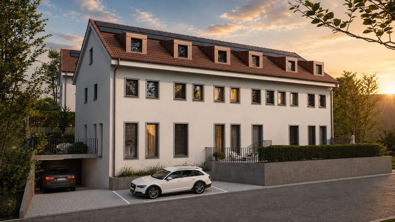 Exklusives 5.5-Zimmer Neubau-Reihenhaus in Wohlenschwil AG (2)