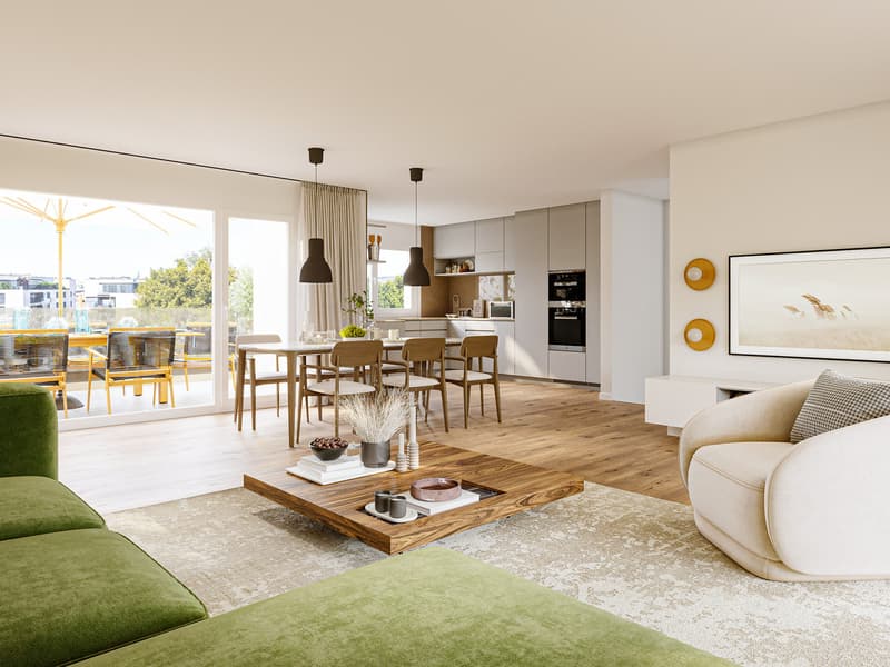 Terrassierte 5.5-Zimmer Neubau Haushälfte an erhöhter Lage (6)