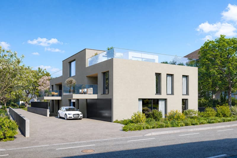 4.5-Zimmer Neubauwohnung an Exklusiver Lage 60m2 Garten (11)