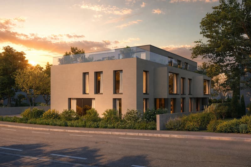 4.5-Zimmer Neubauwohnung an Exklusiver Lage 60m2 Garten (1)