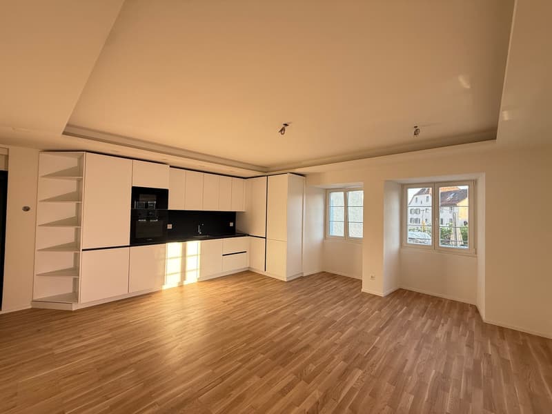 Charmante 3.5-Zimmer-Wohnung in ruhiger Lage in Hallau (1)