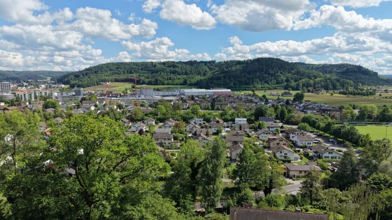 Exklusive Baulandparzelle an sonniger Hanglage in Suhr AG (1)