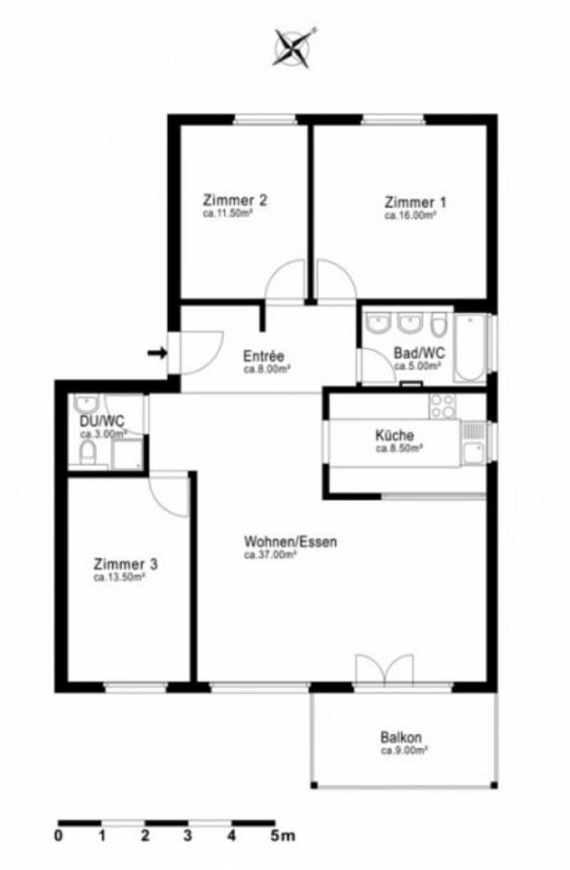 Ruhe geniessen in Ihrer neuen 4.5-Zimmer-Wohnung (12)