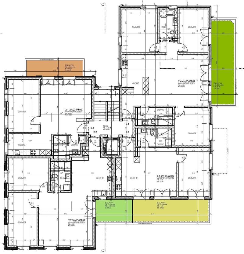 Sonnige 2,5 Zimmer-Wohnung mit Balkon (3)