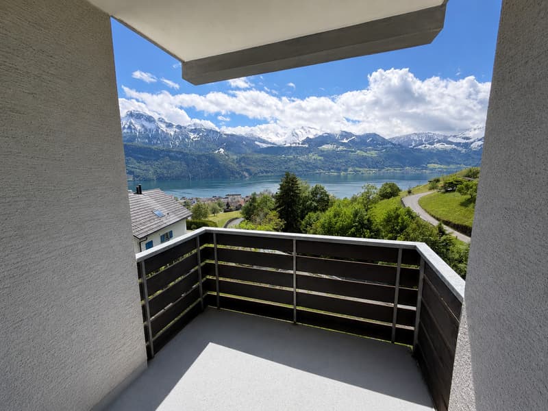 Charmante 1-Zimmerwohnung mit Seeblick in Gersau (9)