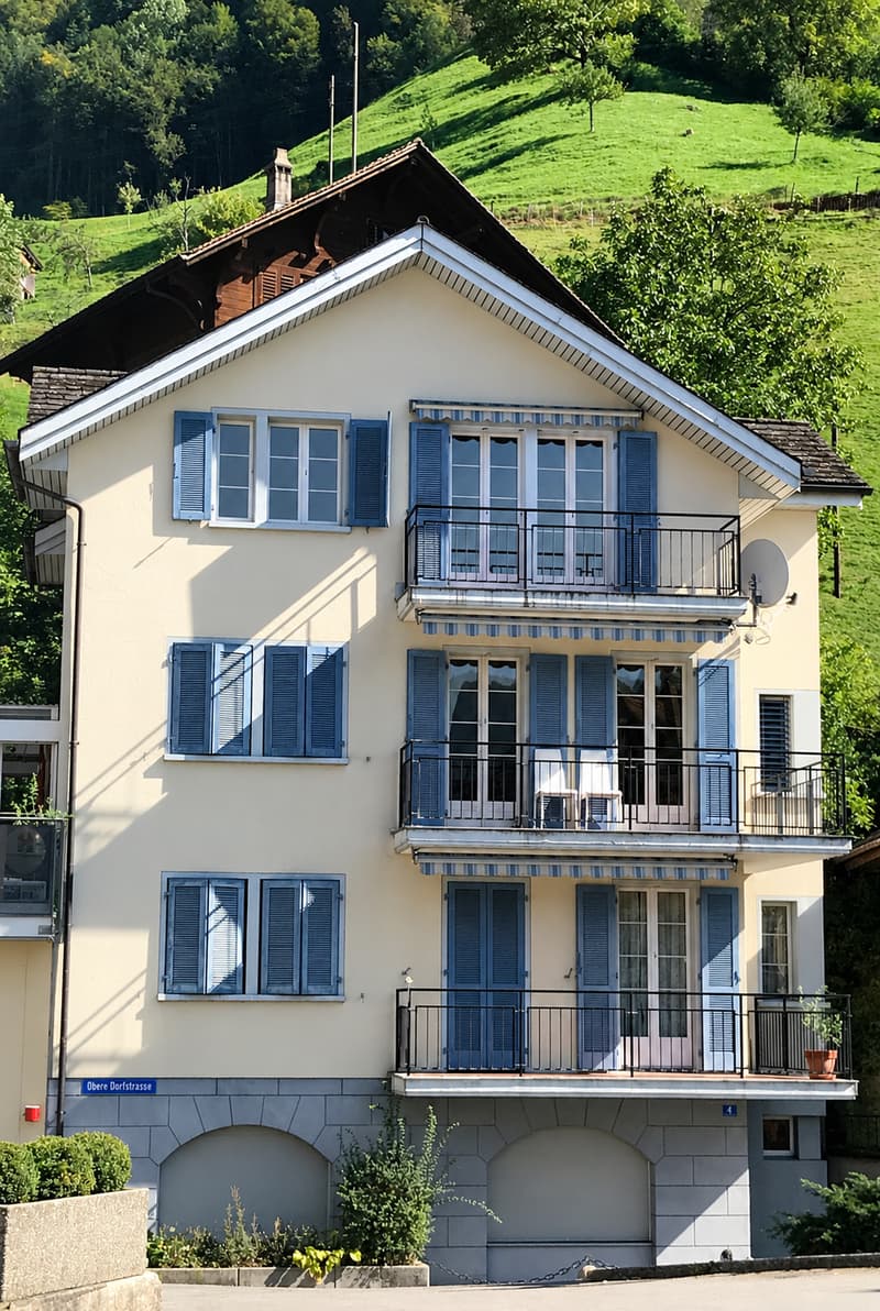 Charmante 2-Zimmer-Erdgeschosswohnung in Sisikon (1)