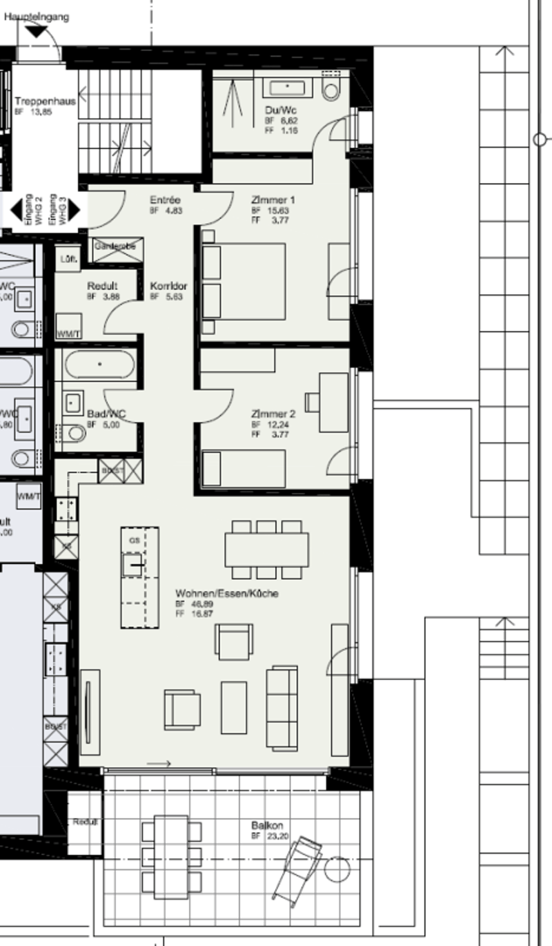 Appartement en copropriété neuf avec certificat Minergie (6)