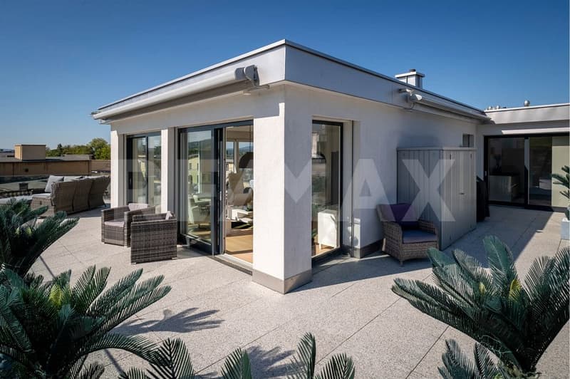 Exklusive 3.5-Zimmer-Attikawohnung mit grosser Terrasse und traumhafter Bergsicht (2)