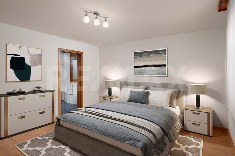 Grosszügige 4.5-Zimmer Gartenwohnung an ruhiger Lage in Einsiedeln zu kaufen! (8)