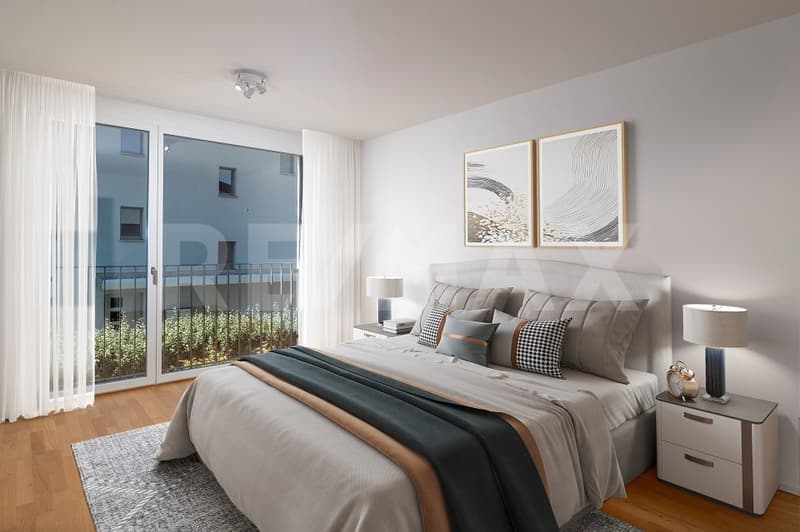 2.5-Zimmerwohnung mit hochwertigem Ausbau und sonnigem Balkon in Lachen SZ zu kaufen! (11)