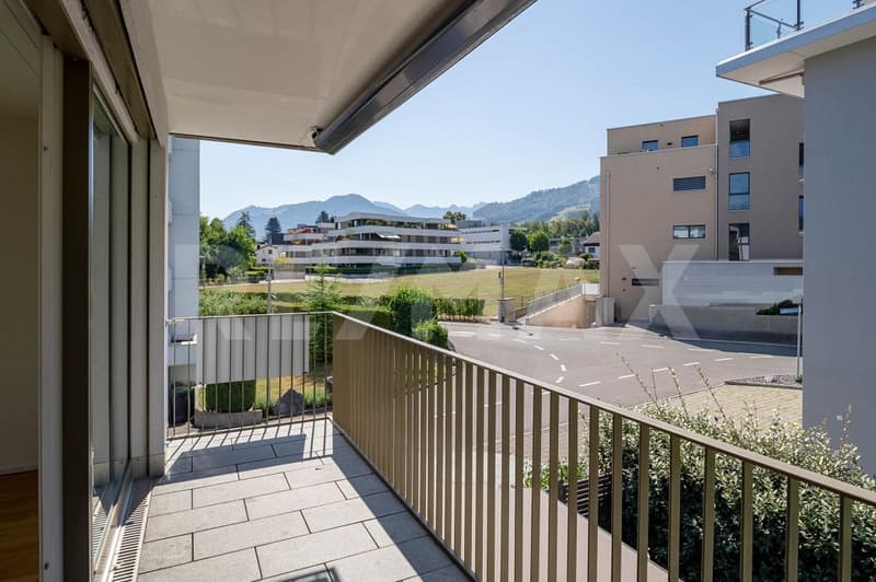 2.5-Zimmerwohnung mit hochwertigem Ausbau und sonnigem Balkon in Lachen SZ zu kaufen! (7)
