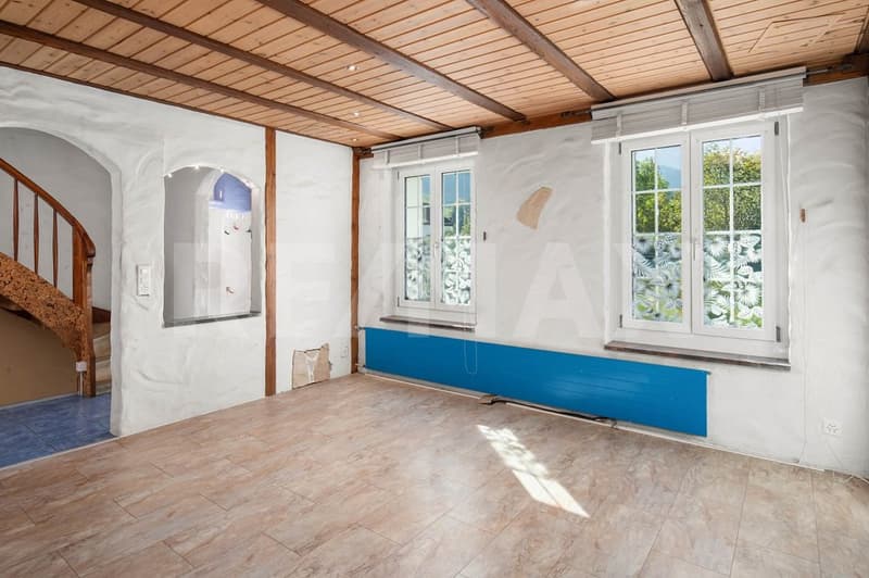 Naturnah wohnen mit Raum für eigene Ideen! 5.5-Zimmer-Reiheneinfamilienhaus in Vorderthal SZ (5)