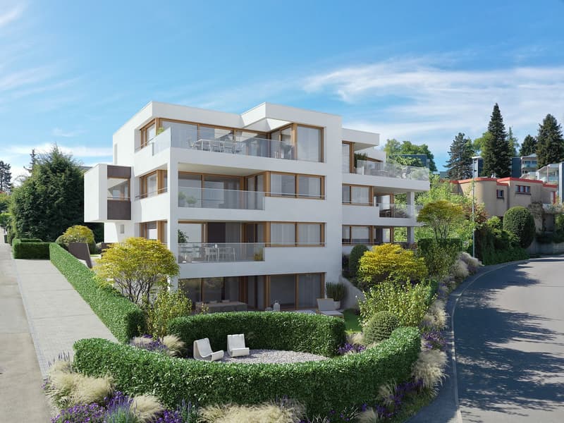 5.5-Zimmer-Maisonette- Wohntraum mit Seesicht und Garten (2)
