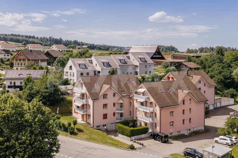 Gut angebunden: unkomplizierte 3½-Zimmer-Wohnung mit Garten (3)