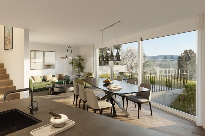 Neubauprojekt VITIS an sonniger Aussichtslage in Geroldswil - Haus B bereits reserviert (3)