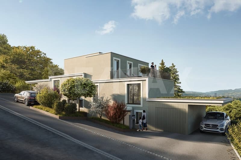 Neubauprojekt VITIS an sonniger Aussichtslage in Geroldswil - Haus B bereits reserviert (2)