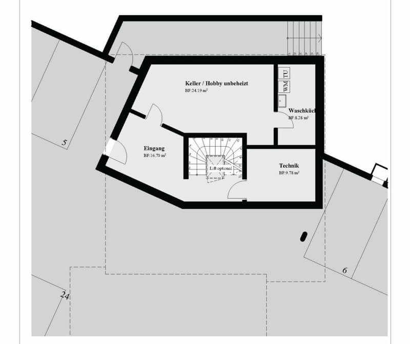 Grundriss UG