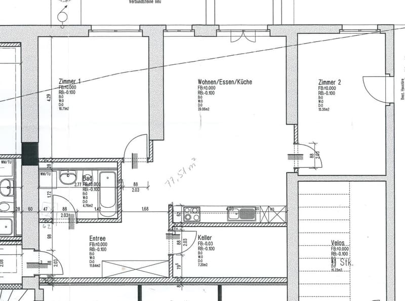 Grundrissplan