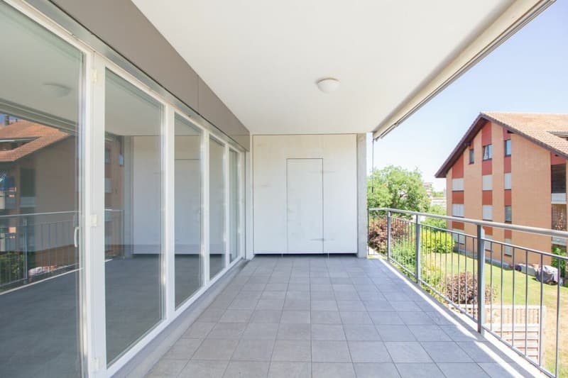 Balkon mit Abstellraum