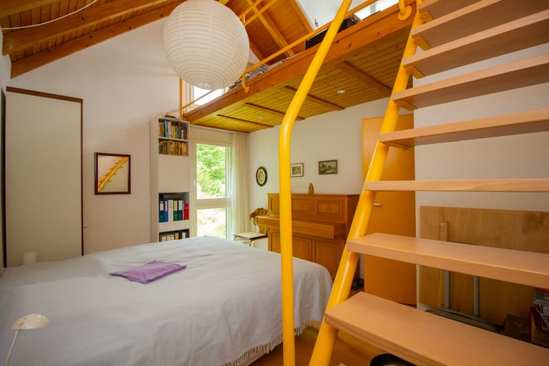 Schlafzimmer 2 mit Galerie