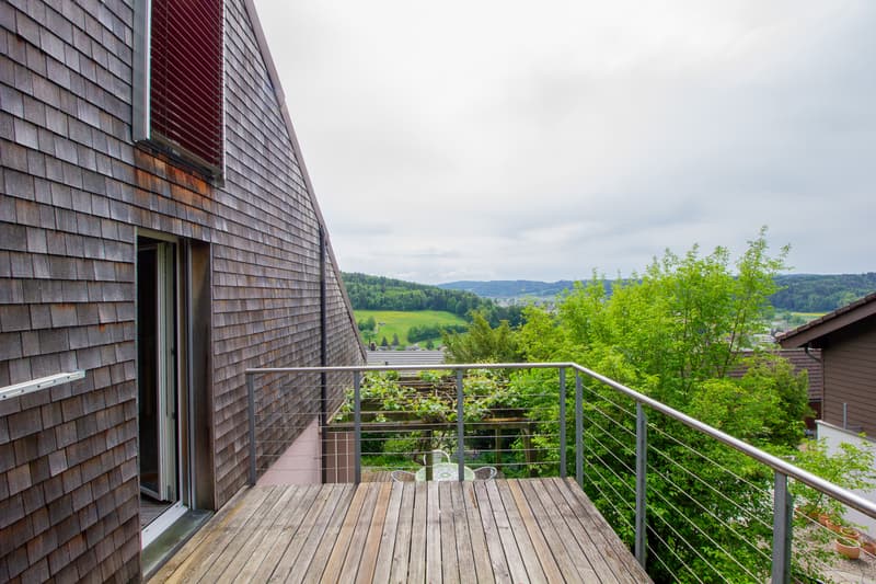 Balkon von Elternschlafzimmer aus