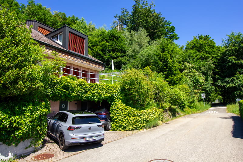 Zufahrt Haus