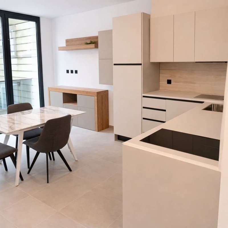 Paradiso - Moderno 1.5 locali arredato con posteggio | Prima locazione (10)