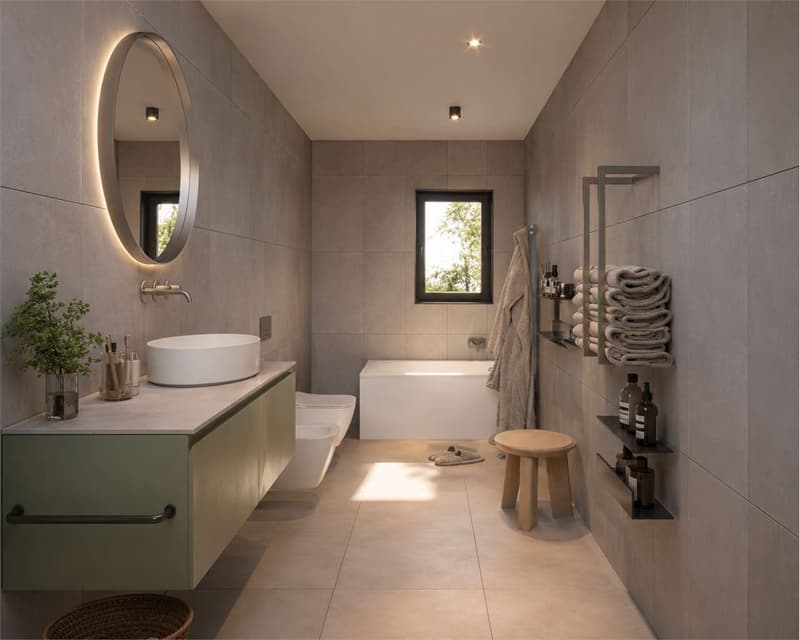 Melano - Nuova villa con 3 camere e giardino privato (7)