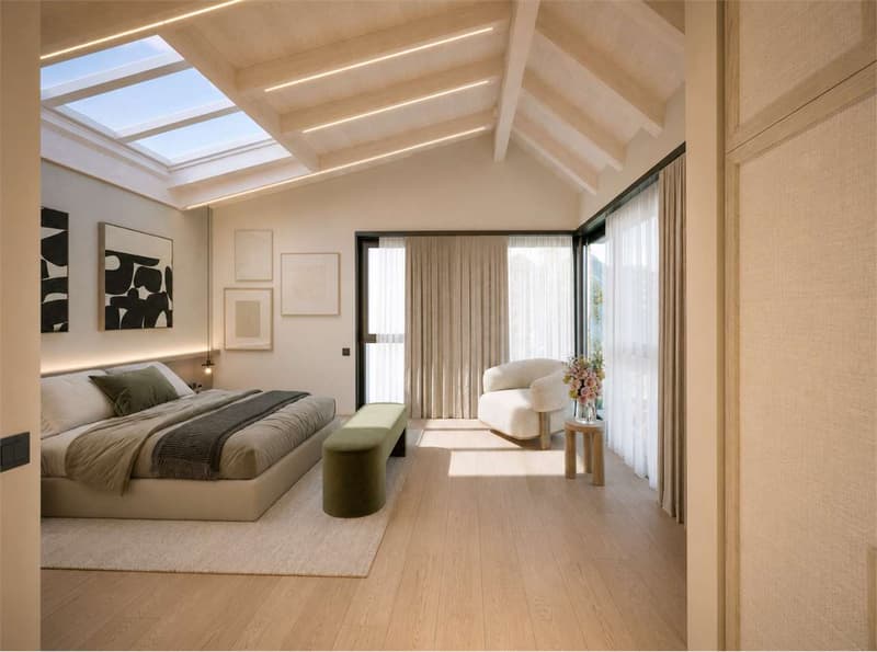 Melano - Nuova villa con giardino privato (8)