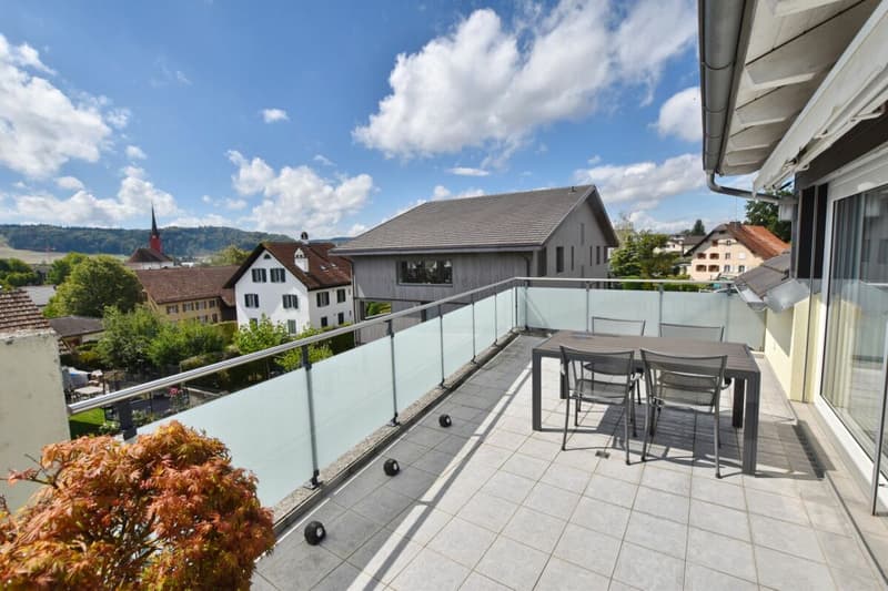 4.5 Zimmer Dachwohnung mit ausgebautem Estrich (12)