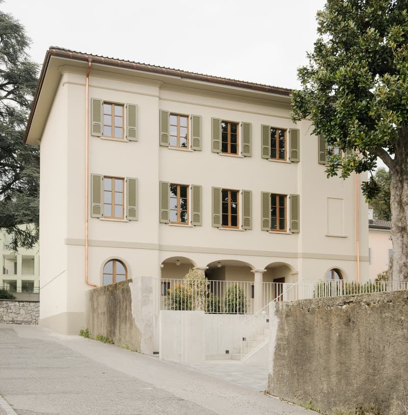 Eleganti 4.5 locali in villa storica completamente ristrutturata (3)