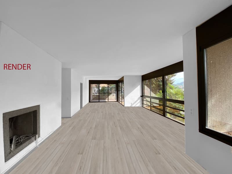 5 Apartments mit Ertrag in einer Wohnanlage mit Swimmingpool in einer Wohngegend in Vacallo (13)