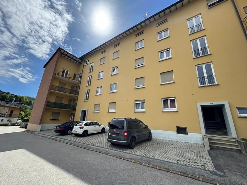 Appartamento di 4 locali in edificio storico a Vacallo con GIARDINO (anche a reddito) (7)