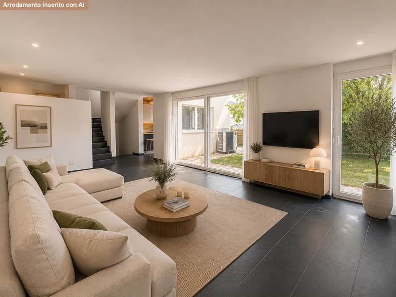 Villetta unifamiliare in vendita a Stabio – 4 locali con balcone e vista verde (5)