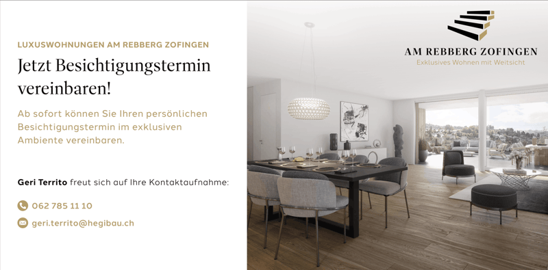 Exklusives Wohnen mit Weitsicht am Rebberg Zofingen (2)