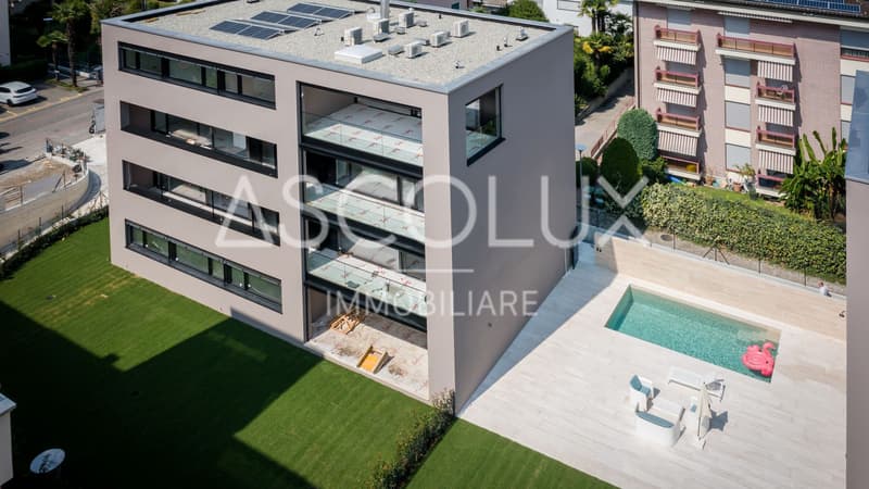 Moderno Appartamento 2.5 locali in residenza con spazio piscina esterna riscaldata e sauna (16)