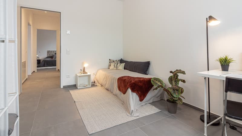 Modern and quiet rooms – 3.5 rooms in an exclusive residence on the outskirts of town (13)